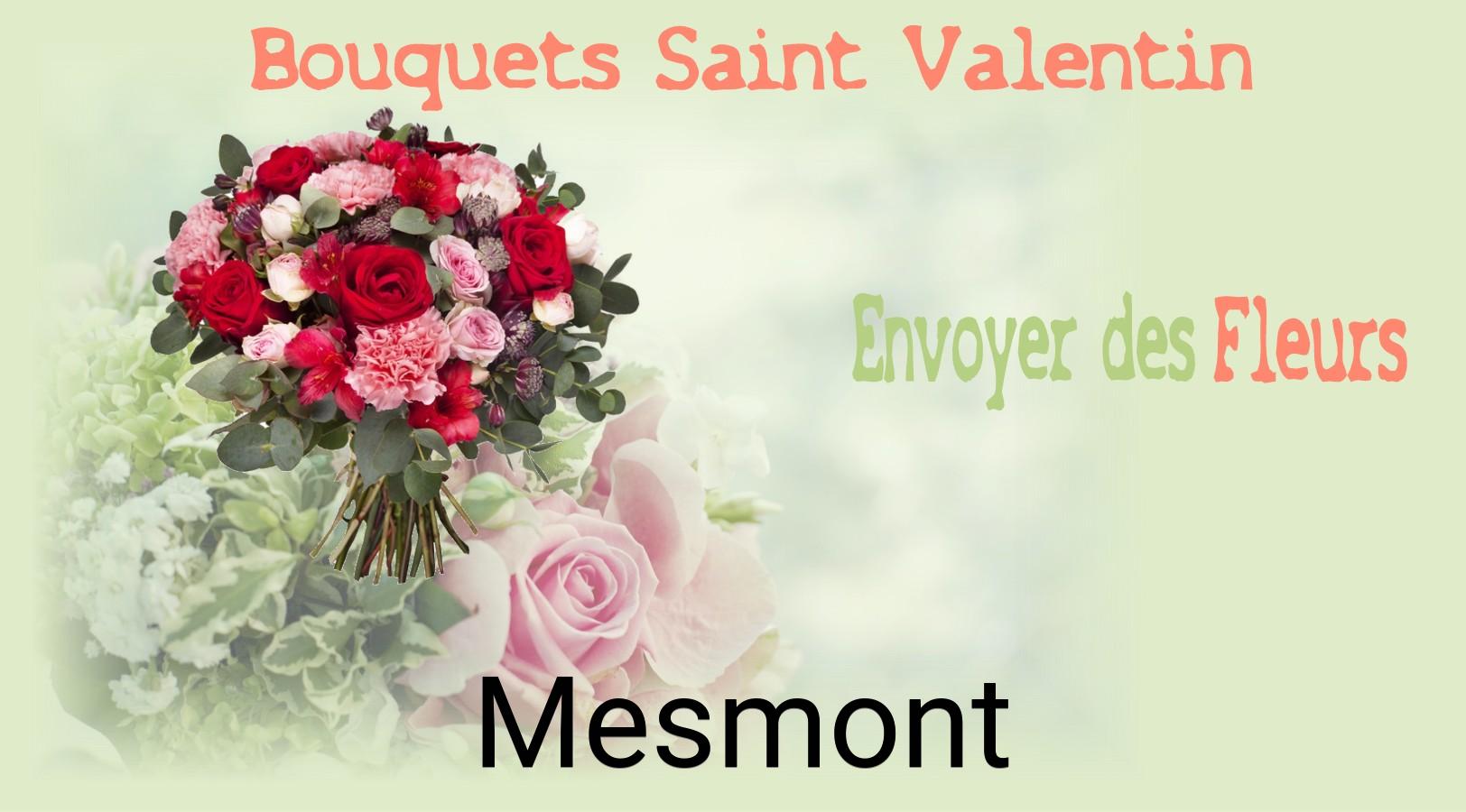 Roses de Saint-Valentin livrées à Mesmont
